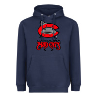 Navy the-carolina-mudcats-merch Heavyweight Hoodie - linhVisuals