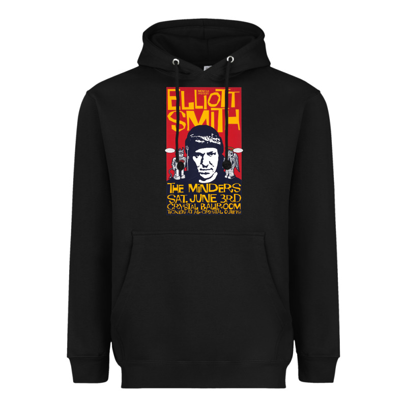 Elliott Smith Heavyweight Hoodie by linhVisuals | Teevron
