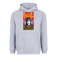Heather Grey Elliott Smith Heavyweight Hoodie - linhVisuals