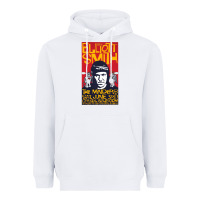 White Elliott Smith Heavyweight Hoodie - linhVisuals
