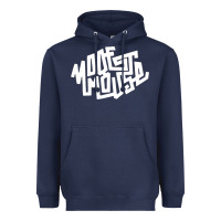 Navy modest mouse Heavyweight Hoodie - linhVisuals