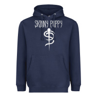 Navy Skinny Puppy Heavyweight Hoodie - linhVisuals