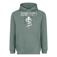 Sage Skinny Puppy Heavyweight Hoodie - linhVisuals