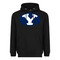 Black byu couga s Heavyweight Hoodie - linhVisuals