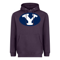Plum byu couga s Heavyweight Hoodie - linhVisuals