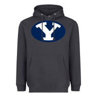 Smoke byu couga s Heavyweight Hoodie - linhVisuals