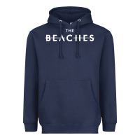 Navy the beaches Heavyweight Hoodie - linhVisuals