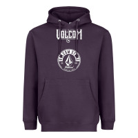Plum Volcom Style Heavyweight Hoodie - linhVisuals