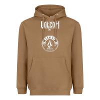 Toasted Coconut Volcom Style Heavyweight Hoodie - linhVisuals