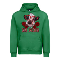 Emerald be mine valentine's day calf Urban Hoodie - RanaPortraitStore