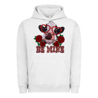 Pigment Lunar Rock be mine valentine's day calf Urban Hoodie - RanaPortraitStore