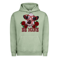 Pigment Oil Green be mine valentine's day calf Urban Hoodie - RanaPortraitStore