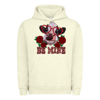 Pigment Pistachio be mine valentine's day calf Urban Hoodie - RanaPortraitStore