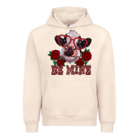 Sandshell be mine valentine's day calf Urban Hoodie - RanaPortraitStore