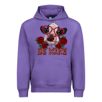 Be Mine Valentine's Day Calf Urban Hoodie | Teevron