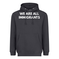 Smoke we are all immigrants Heavyweight Hoodie - linhVisuals