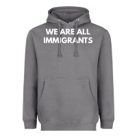 Storm we are all immigrants Heavyweight Hoodie - linhVisuals