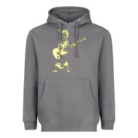Storm cat playing guitar Heavyweight Hoodie - linhVisuals