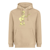 Mushroom cat playing guitar Heavyweight Hoodie - linhVisuals