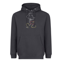 Smoke micke mouse tshirt Heavyweight Hoodie - linhVisuals