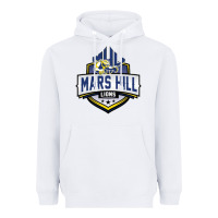 White mars hill university Heavyweight Hoodie - linhVisuals