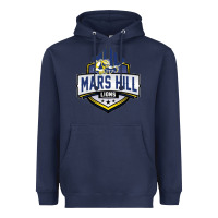 Navy mars hill university Heavyweight Hoodie - linhVisuals