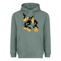 Sage Heckle and Jeckle Heavyweight Hoodie - linhVisuals
