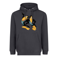 Smoke Heckle and Jeckle Heavyweight Hoodie - linhVisuals