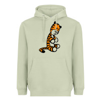 Matcha Calvin Bill Watterson Heavyweight Hoodie - linhVisuals