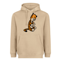 Mushroom Calvin Bill Watterson Heavyweight Hoodie - linhVisuals