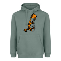 Sage Calvin Bill Watterson Heavyweight Hoodie - linhVisuals