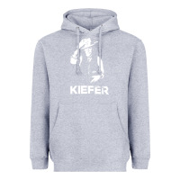 Heather Grey kiefer sutherland müsïc Heavyweight Hoodie - linhVisuals