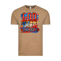 Vintage Coffee God Bless America Vintage Tee - Jasminsmagicworld