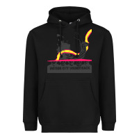 Black motion city soundtrack clässic Heavyweight Hoodie - linhVisuals