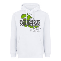 White motion city soundtrack clässic Heavyweight Hoodie - linhVisuals