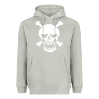 Moon Dust skull crossbones Heavyweight Hoodie - linhVisuals