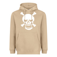 Mushroom skull crossbones Heavyweight Hoodie - linhVisuals