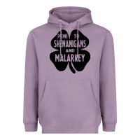 Lavender prone to shenanigans and malarkey Heavyweight Hoodie - linhVisuals