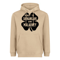 Mushroom prone to shenanigans and malarkey Heavyweight Hoodie - linhVisuals