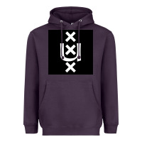 Plum Amsterdam University Heavyweight Hoodie - linhVisuals