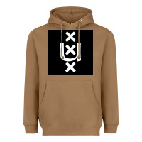 Toasted Coconut Amsterdam University Heavyweight Hoodie - linhVisuals