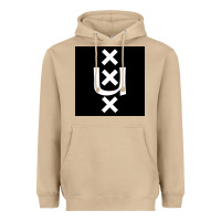 Mushroom Amsterdam University Heavyweight Hoodie - linhVisuals