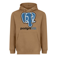 Toasted Coconut Postgresql Heavyweight Hoodie - linhVisuals
