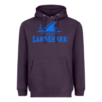 Plum landshark Heavyweight Hoodie - linhVisuals