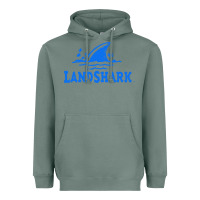 Sage landshark Heavyweight Hoodie - linhVisuals