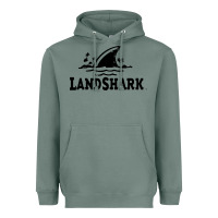 Sage landshark Heavyweight Hoodie - linhVisuals