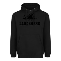 Black landshark Heavyweight Hoodie - linhVisuals