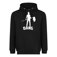 Black joe dirt dang Heavyweight Hoodie - linhVisuals