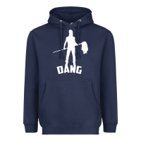 Navy joe dirt dang Heavyweight Hoodie - linhVisuals