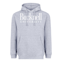 Heather Grey bucknell university Heavyweight Hoodie - linhVisuals